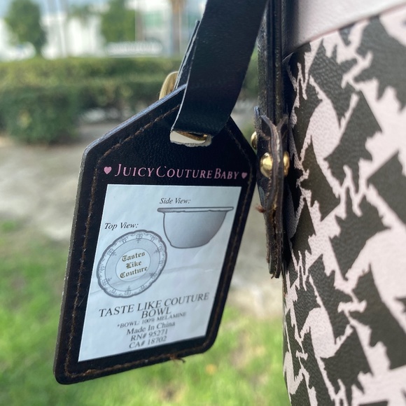 NEW Juicy Couture TASTES LIKE COUTURE BABY BOWL 100% MELAMINE - Picture 9 of 9